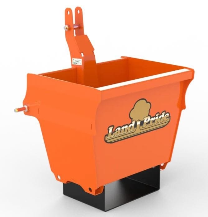 NEW LAND PRIDE (3) POINT HITCH WEIGHT BOX MODEL WB10-82 600# CAPICITY STOCK# 8915 IN STOCK
