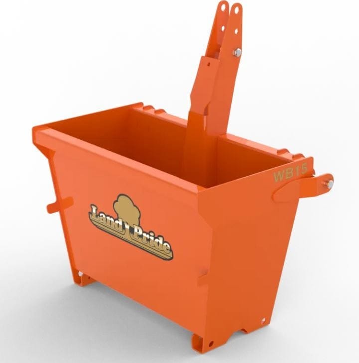 NEW LAND PRIDE (3) POINT HITCH WEIGHT BOX MODEL WB15-82 800# CAPICITY STOCK# 9329 IN STOCK