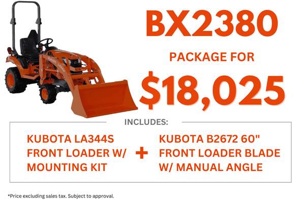 BX2680 Tractor Package and Loader